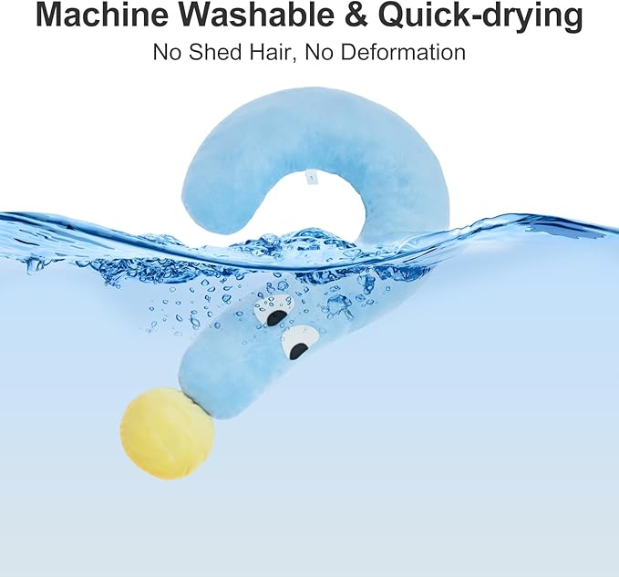 Jiupety Dog Cat Calming Pillows 25"x16", Machine