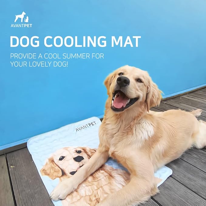 AVANTPET Cool Gel Reversible Comfortable Pet Cooling mat for Cats and Dogs