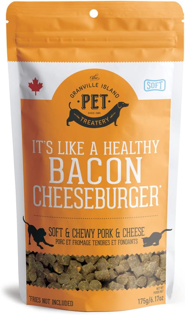 Soft & Chewy Cheese & Pork Treats for Dogs & Cats (6.17 oz 1) -