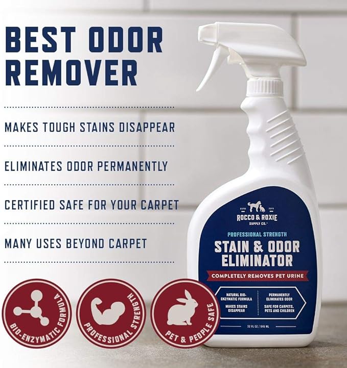 Rocco & Roxie Supply Co. Stain & Odor Eliminator for Strong Odor