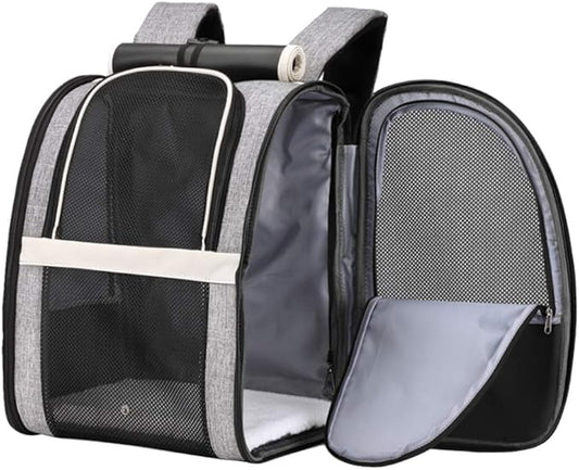 Texsens Pet Carrier Backpack with Window Blind for Small Cats Dogs