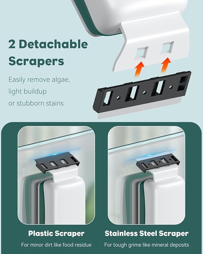 Pawfly Strong Magnetic Fish Tank Cleaner Aquarium Glass 2 Detachable 1/4 Inch