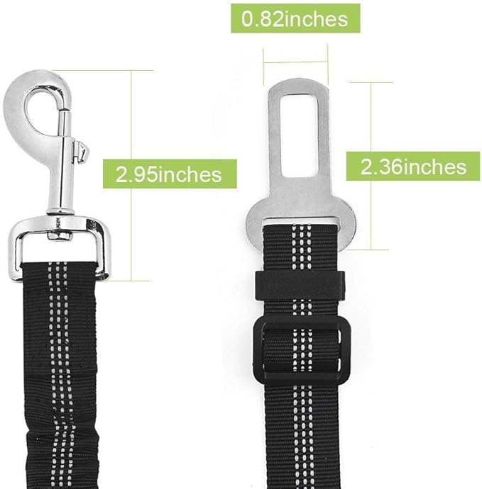 SlowTon Dog Seat Belt Harness for Car