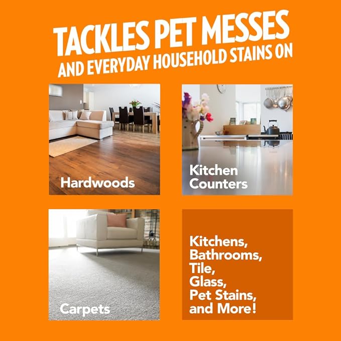 OUT! PetCare Orange Oxy Stain & Odor Remover 32 oz 2)