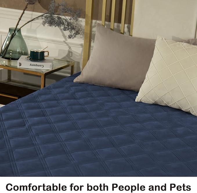 SUNNYTEX Waterproof & Reversible Dog Bed Cover Sofa Pets(40*50")