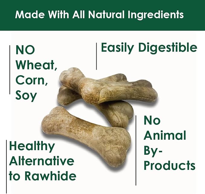 Bonies Natural Breath and Dental Formula Medium-Sized Single Bone 90 Bones