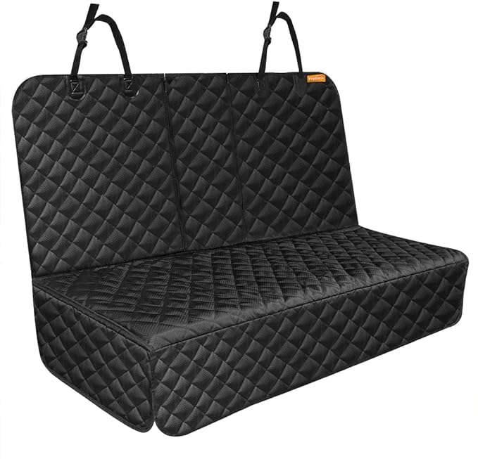 Dog Back Seat Cover Protector for SUV Trucks Cars Protector(Black2)