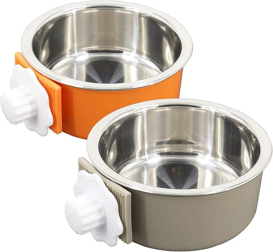 Dog Crate Bowl (2PCS)