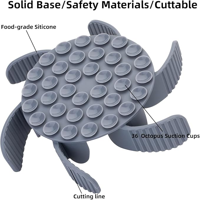 Slow Feeder Dog Bowls Insert [36 Octopus Suction