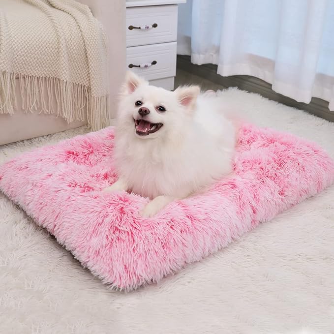 Vonabem Small Dog Bed Crate Pad 24 inch,