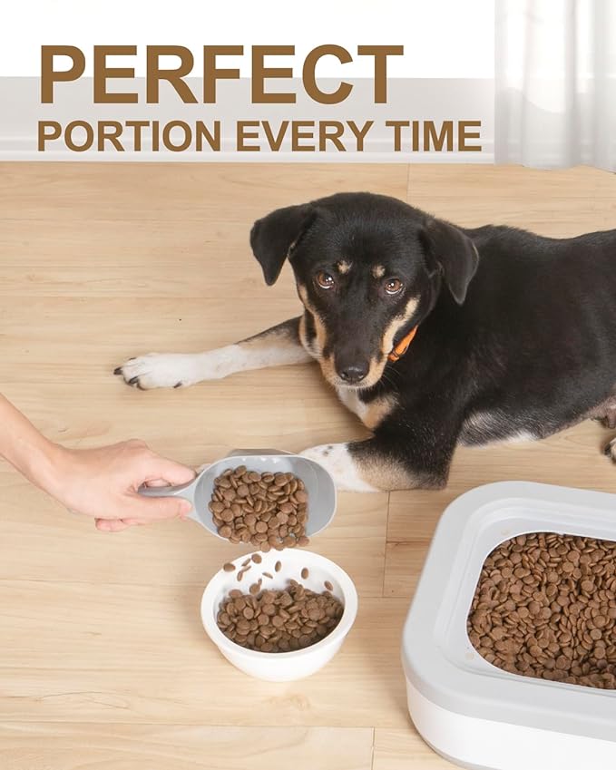 ANVS 3 PACK Dog Food Scoop 1 Cup Capacity 1/2 Cup 1 Cup