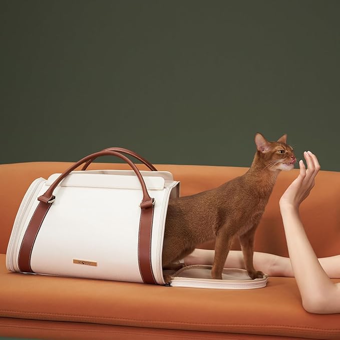 VOOCOO Cat Carrier for Medium Large Cats 20 Lbs