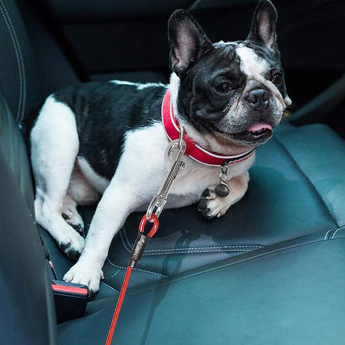 Dog Car Seat Belt Restraint 2 Pcs