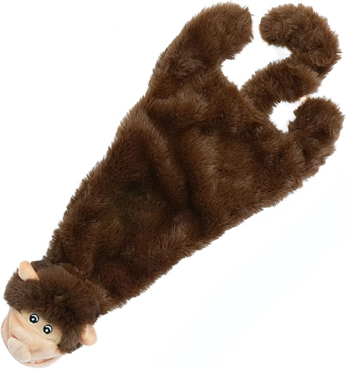 Best Pet Supplies 2-in-1 Stuffless Squeaky Dog Toys with Soft