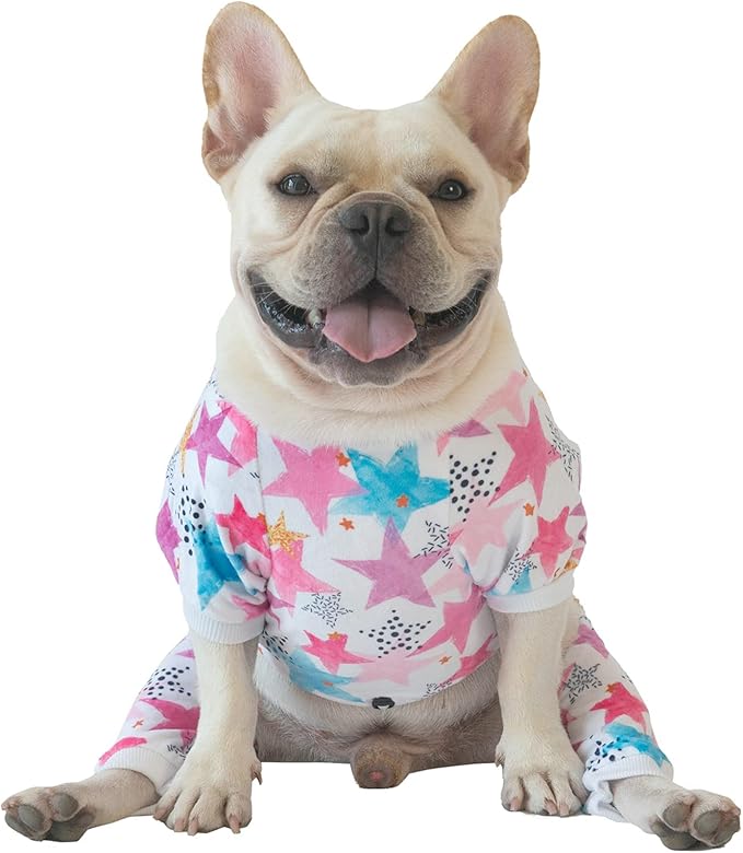 CuteBone Dog Pajamas Soft Fleece Puppy Clothes P181L