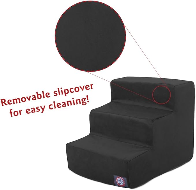 Majestic Pet 3 Step Portable Dog Stairs 25 lbs