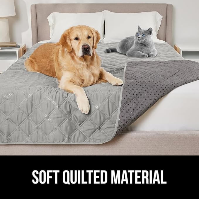 Gorilla Grip 100% Waterproof Dog Blanket 52x82