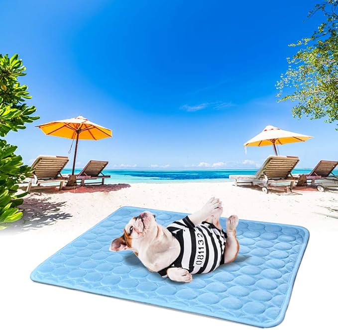VeMee Cooling Mat Pad for Dogs Cats Ice