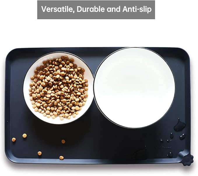 Hoki Found Silicone Pet Food Mats Tray