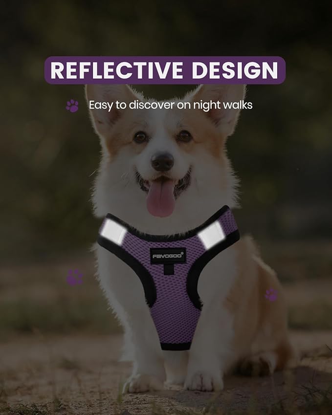 FAYOGOO Service Dog Vest for Small Breed 6PCS Removable