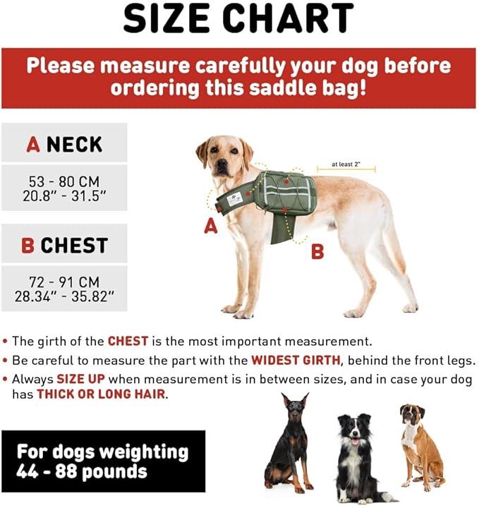 Comfortable Backpack for Anxious & Energetic Dogs w Treat Bag Bundle