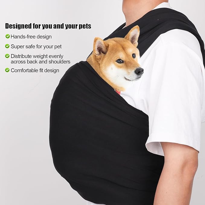 Dog Sling Carrier for Small Dogs
