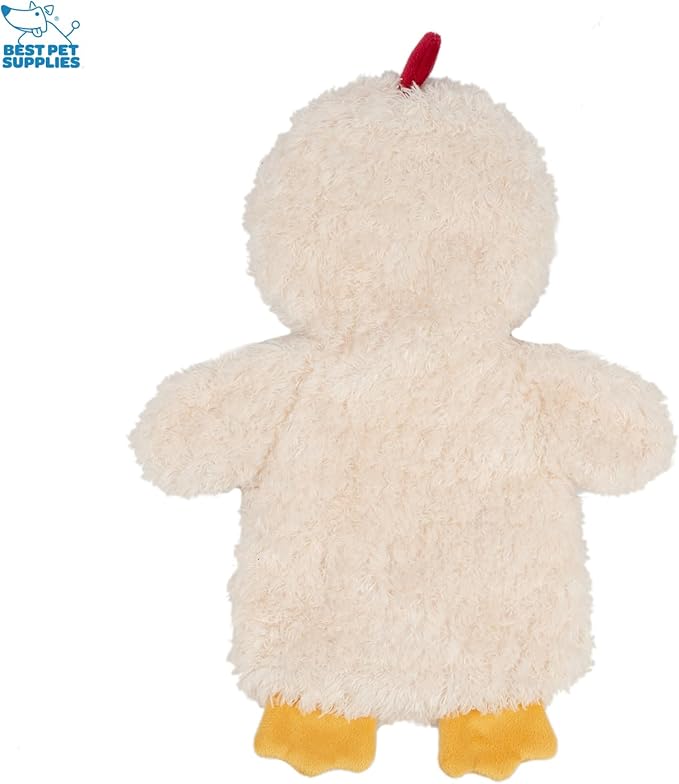 Best Pet Supplies Chicken Crinkle Plush Dog Toys for Interactive Play