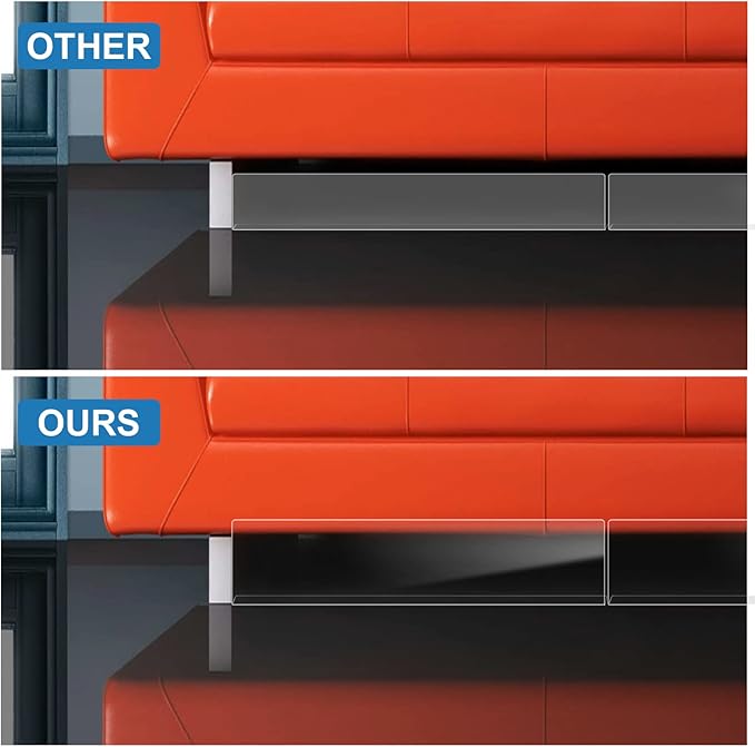 Under Couch Blocker Under Couch Toy Blocker for Under Couch Blocker for Pets 12pack Under Bed Pet Barrier Blockers for Pets