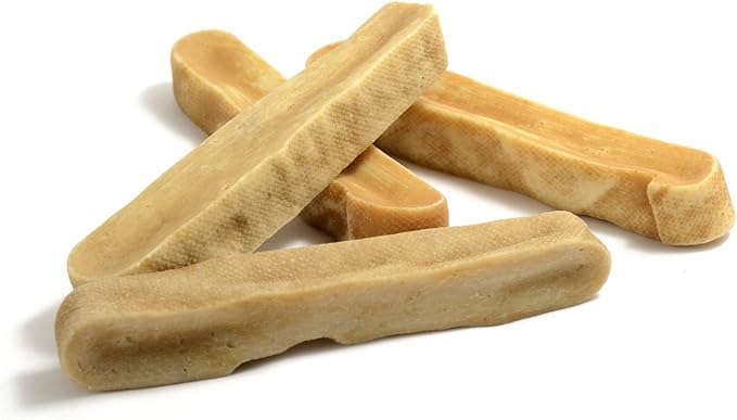 EcoKind Premium Gold Yak Cheese Himalayan Dog Chews 4 Chews (1 lb)