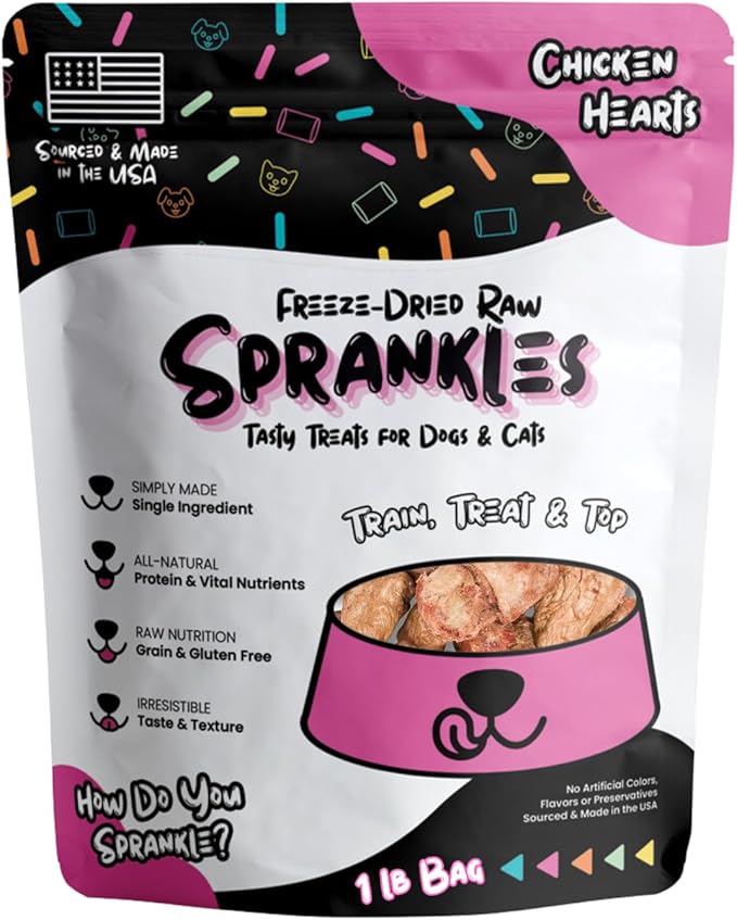 Freeze Dried Dog Treats 1LB Big