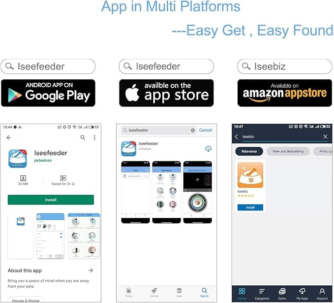 Automatic Pet Feeder 6L Food 4 Meals