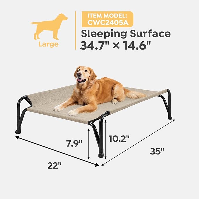 Veehoo Medium Elevated Dog Bed CWC2405ACP