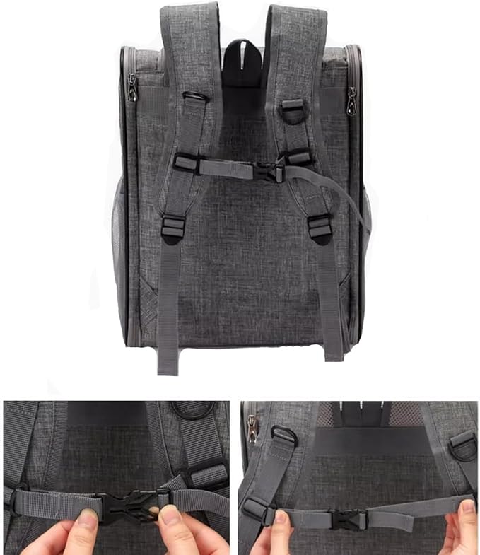 Dog Carrier Traveler Bubble Backpack Pet Carriers for Small Medium Cats Puppies up to 15 Lbs