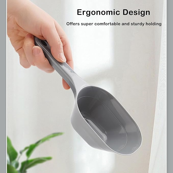 ANVS 3 PACK Dog Food Scoop 1 Cup Capacity 1/2 Cup 1 Cup