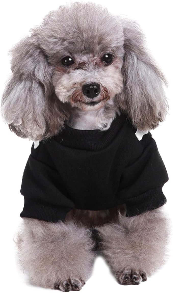 Dog Cat Skeleton Costume Coat Pet Puppy Halloween