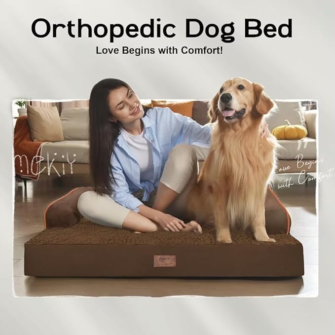 Large Dog Bed Orthopedic Washable