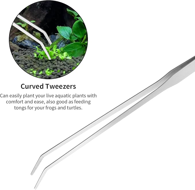 Ohtomber Aquascape Tools Aquarium Kit 4PCS Terrarium