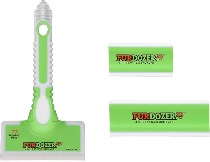FurDozer X6 & X3 Pet Hair Remover & Auto Detailing Tool Bundle