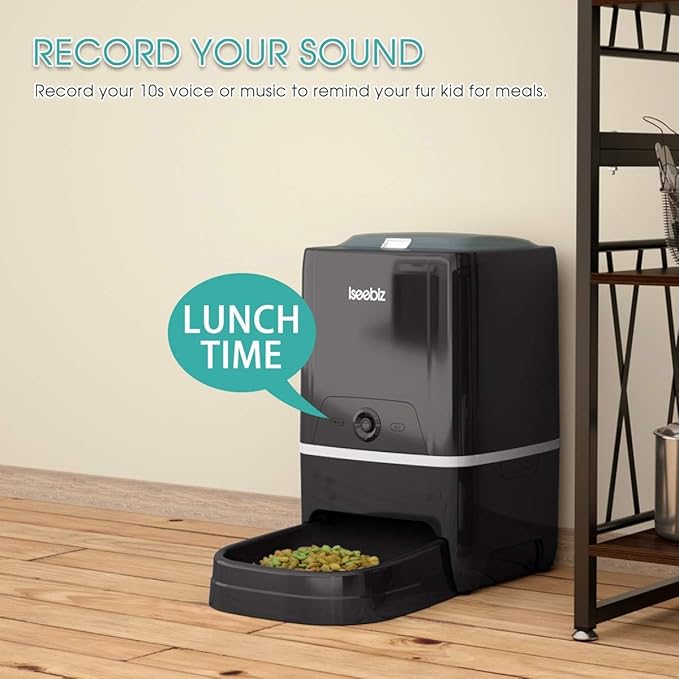 Automatic Pet Feeder 6L Food 4 Meals