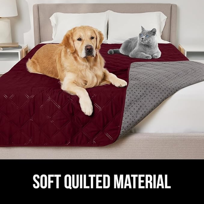 Gorilla Grip 100% Waterproof Dog Blanket 68x82