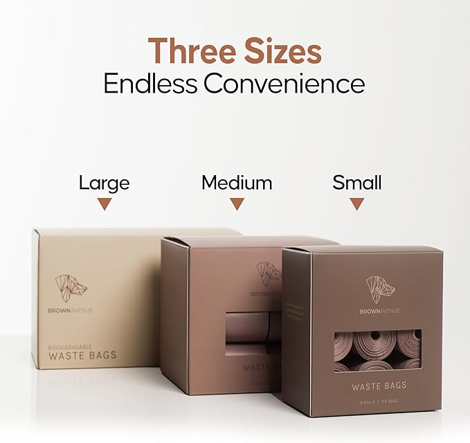 Dog Poop Bags Rolls 135 Biodegradable