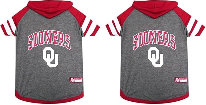 NCAA Oklahoma Sooners Hoodie for Dogs & Cats 2)