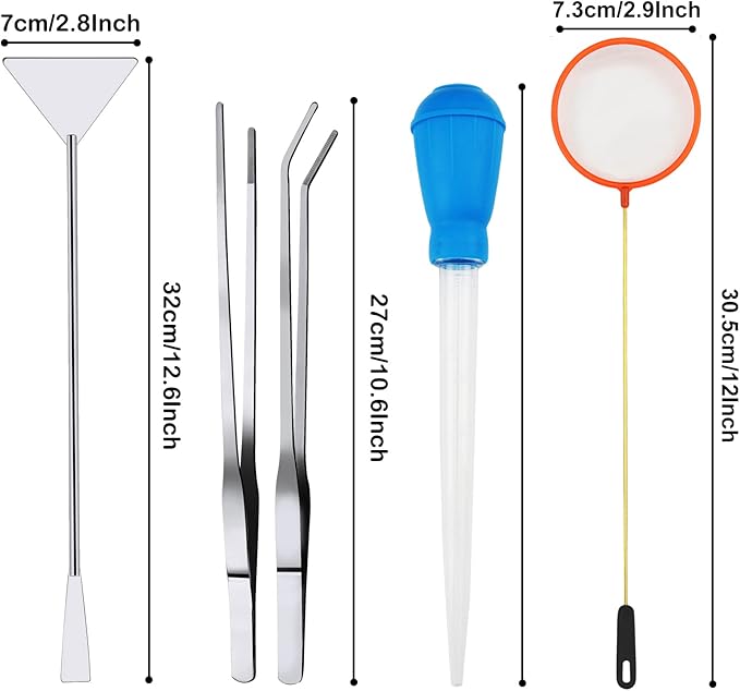 Fish Tank Cleaning Tools 6 pcs