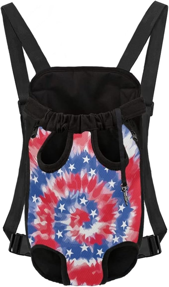 Buterfly Tie Dye Print Puppy Cat Hands-Free Sling Carrier Backpack