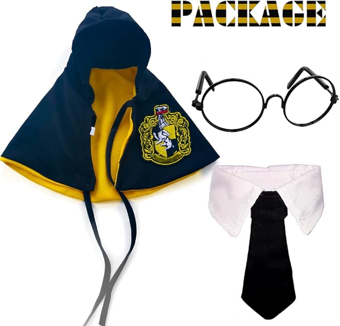 Cat Costumes 3 Piece Set with Glasses and Neckties