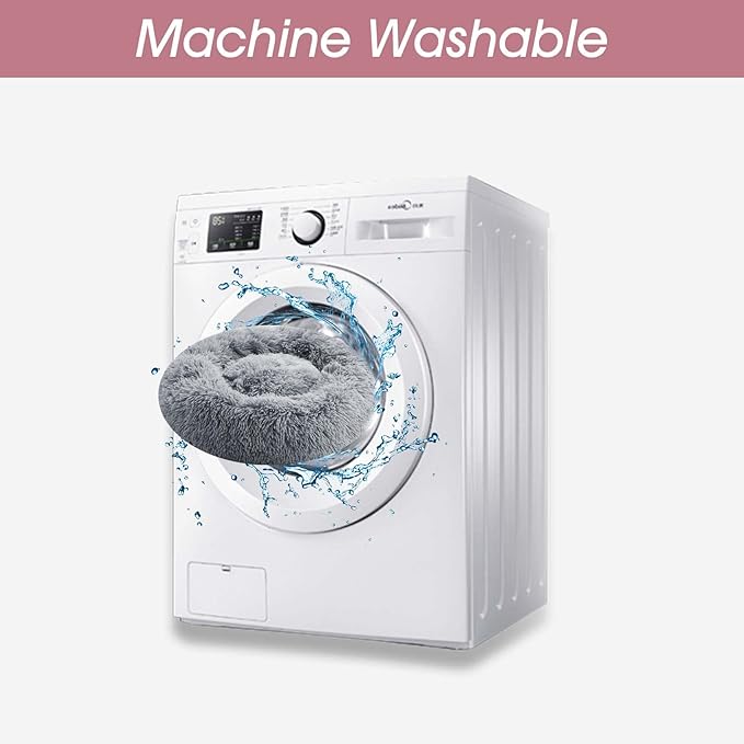 WESTERN HOME WH Calming Dog & Cat Bed (20"/24"/27"/30")