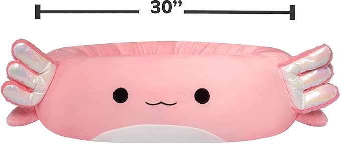 Squishmallows Original 30-Inch Archie The Axolotl Pet Bed