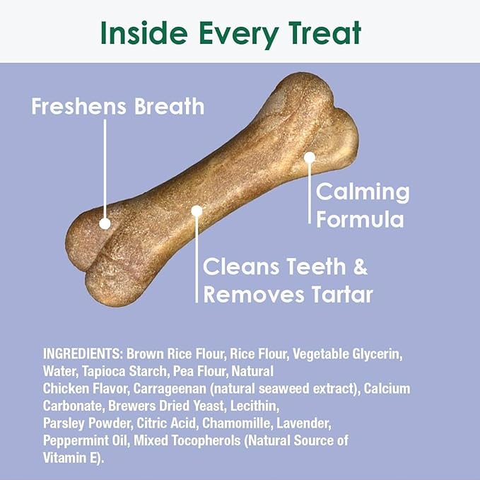 Bonies Natural Calming Formula Medium-Sized Single Bone 8 Bones