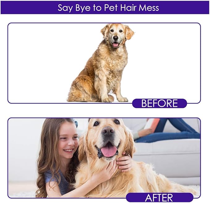 Upgrade Version Pet Grooming Glove 1 Pair