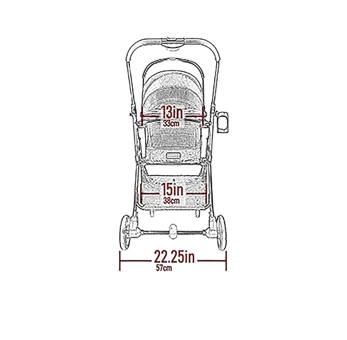Pet Gear 3-in-1 Travel System 360 Stroller 4 Colors